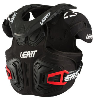 Leatt Fusion 2.0 Suojaliivi Musta Junior S M 105 125cm